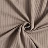 Ribbad jersey Enfärgad – mellanbrunt,  thumbnail number 1