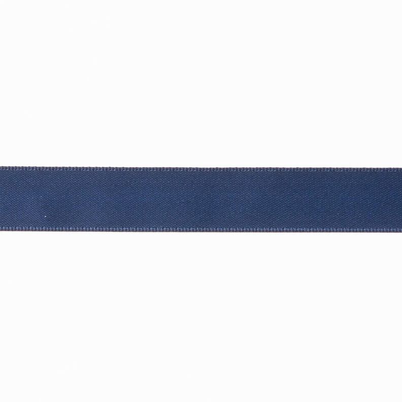 Satinband [15 mm] – marinblått,  image number 1