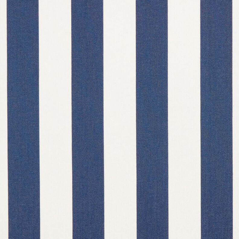 Outdoortyg Canvas Blockränder – indigo/elfenbensvit,  image number 1
