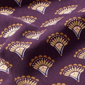 Babymanchester Glittersolfjädrar – aubergine, 
