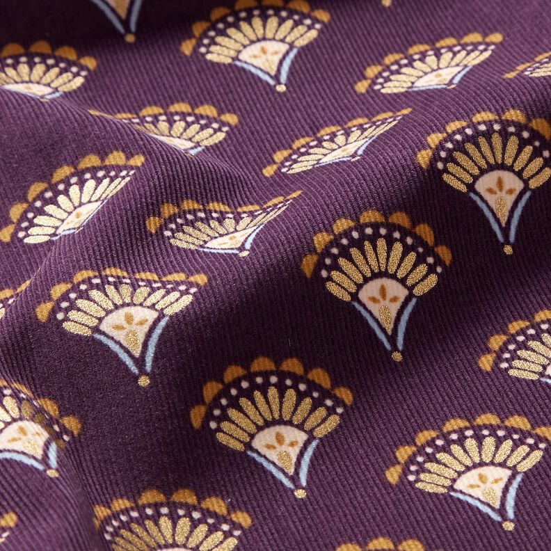 Babymanchester Glittersolfjädrar – aubergine,  image number 2