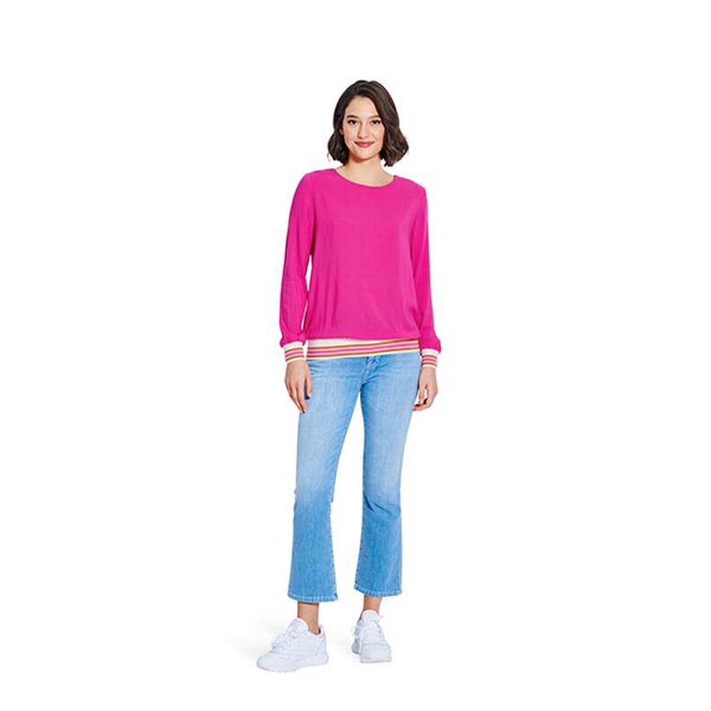 Blus | Burda 5849 | 34-48,  image number 3