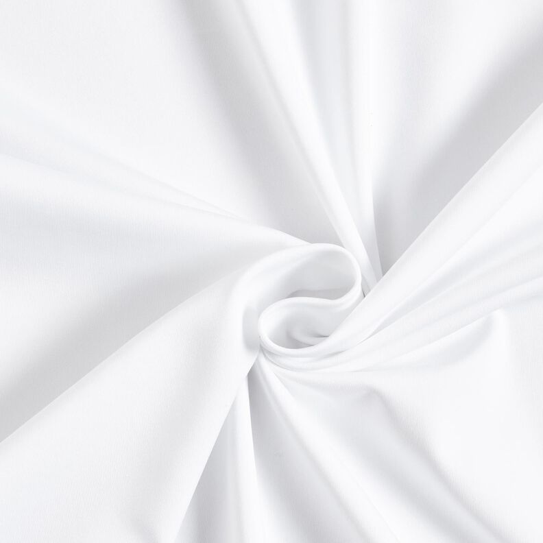 Sport- och funktionell jersey enfärgad – vit,  image number 1