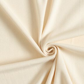 Fin oblekt ribbjersey – natur, 