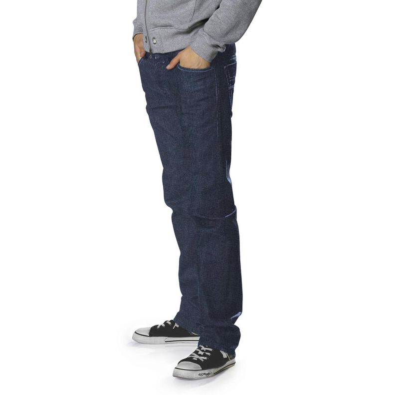 bomullsdenim tunn – jeansblå,  image number 7