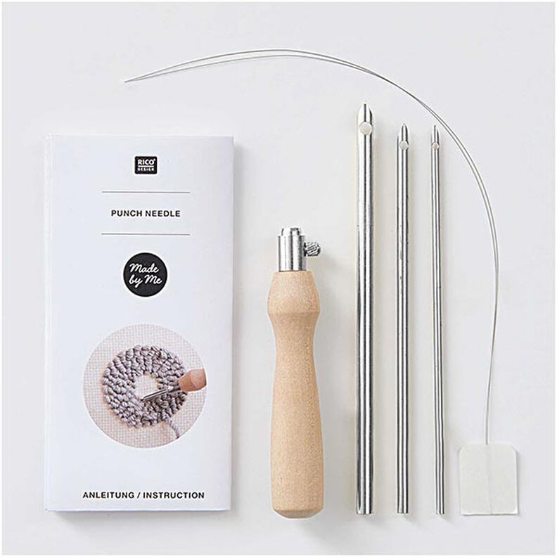Punch Needle-sats, trä [6 delar] | Rico Design,  image number 2