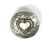 Metallknapp Heart,  thumbnail number 1