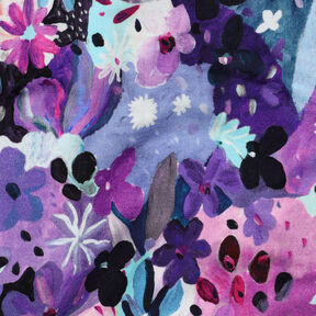 Sweatshirt Settle Petal Digitaltryck | Nerida Hansen – isblå/lila, 