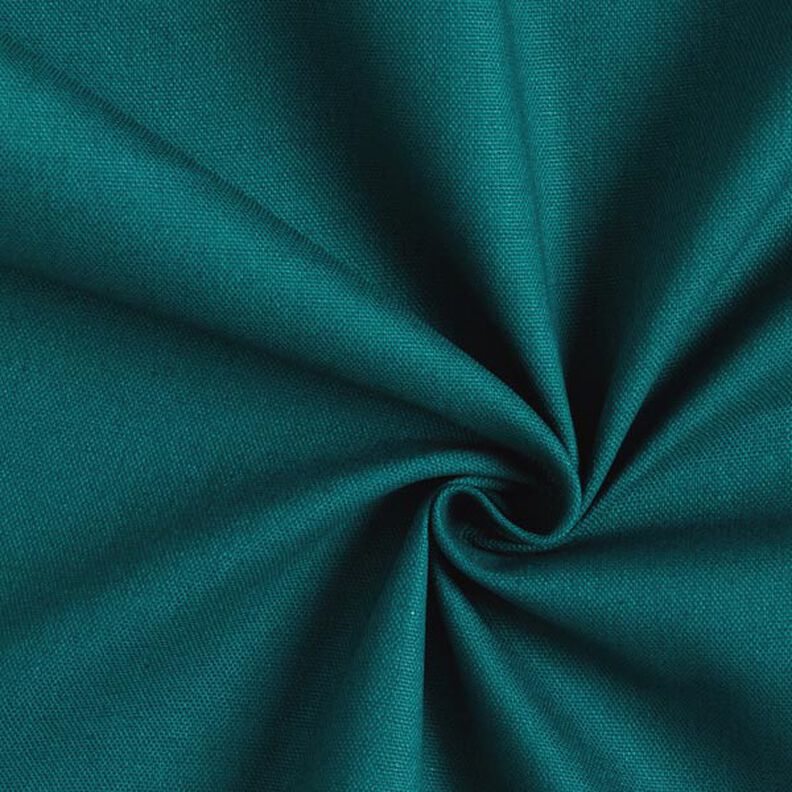 Dekorationstyg Canvas – mörkgrön,  image number 1
