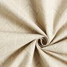 Dekorationstyg Jacquard Blad – beige,  thumbnail number 5