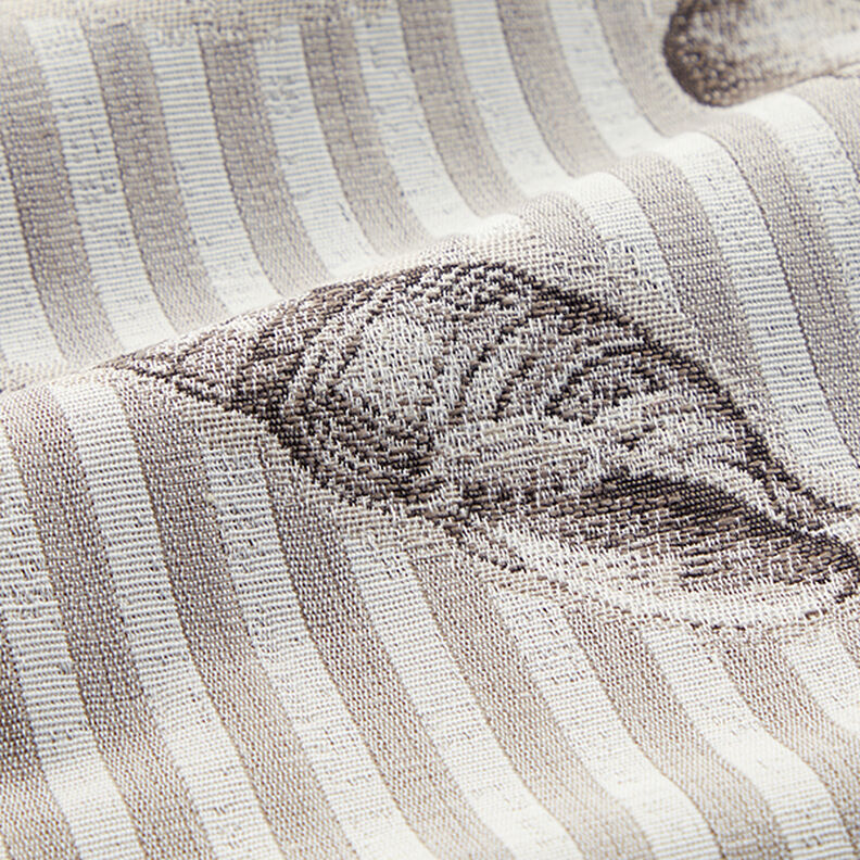 Dekorationstyg Gobeläng musslor – ljusgrått,  image number 2