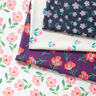 Sweatshirt Blommor | by Poppy – antracit/fläder,  thumbnail number 5