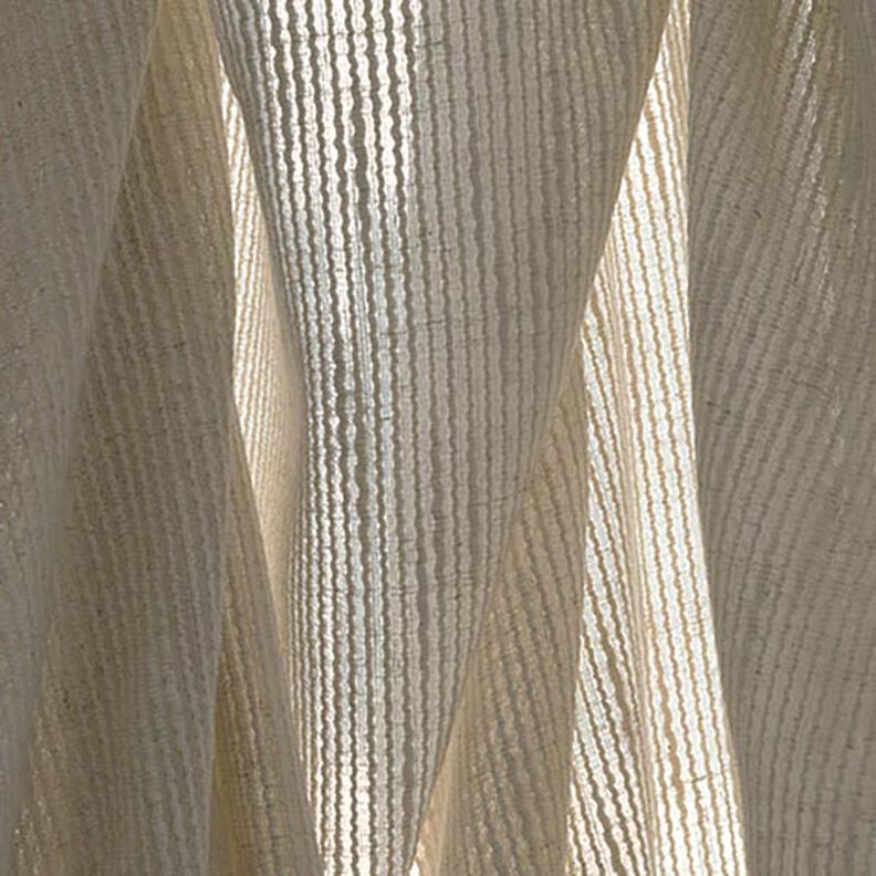Gardintyg vävd struktur 300 cm – ljusbeige,  image number 9