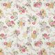 dekorationstyg gobeläng blandade blommor – yllevit/fläder,  thumbnail number 1