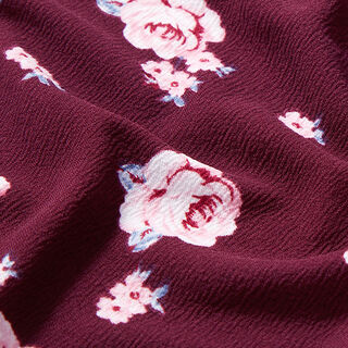 polyesterjersey Rosor – merlot, 