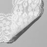 Elastisk underklädesspets [60 mm] - vit,  thumbnail number 2