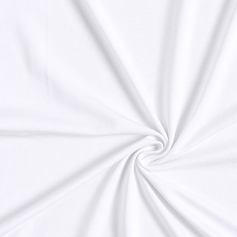 Tencel™ Jersey Modal – vit,  image number 1