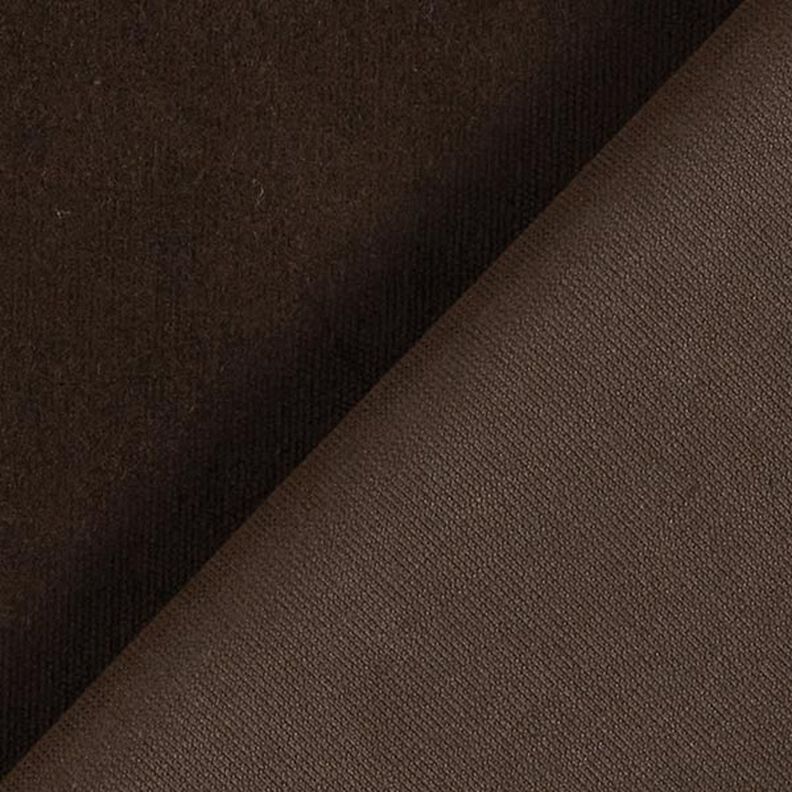 Stretchsammet Fin manchester enfärgad – svartbrunt,  image number 3