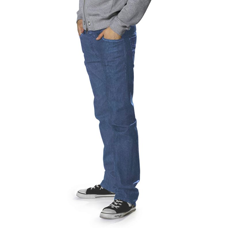 bomullsdenim tunn – blå,  image number 7
