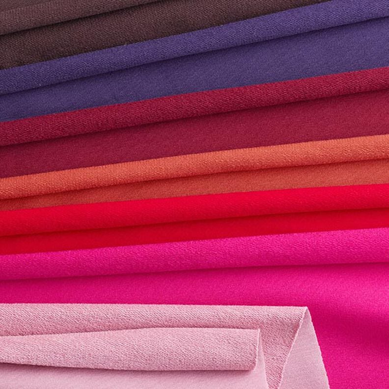 L&auml;tt french terry enf&auml;rgad &ndash; ljusbl&aring;,  image number 6