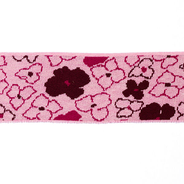 GOTS Ekologiska stickade muddar CUFF ME REMEMBER ME Forget-Me-Not [140 cm | 7,5 cm] | Albstoffe,  image number 3