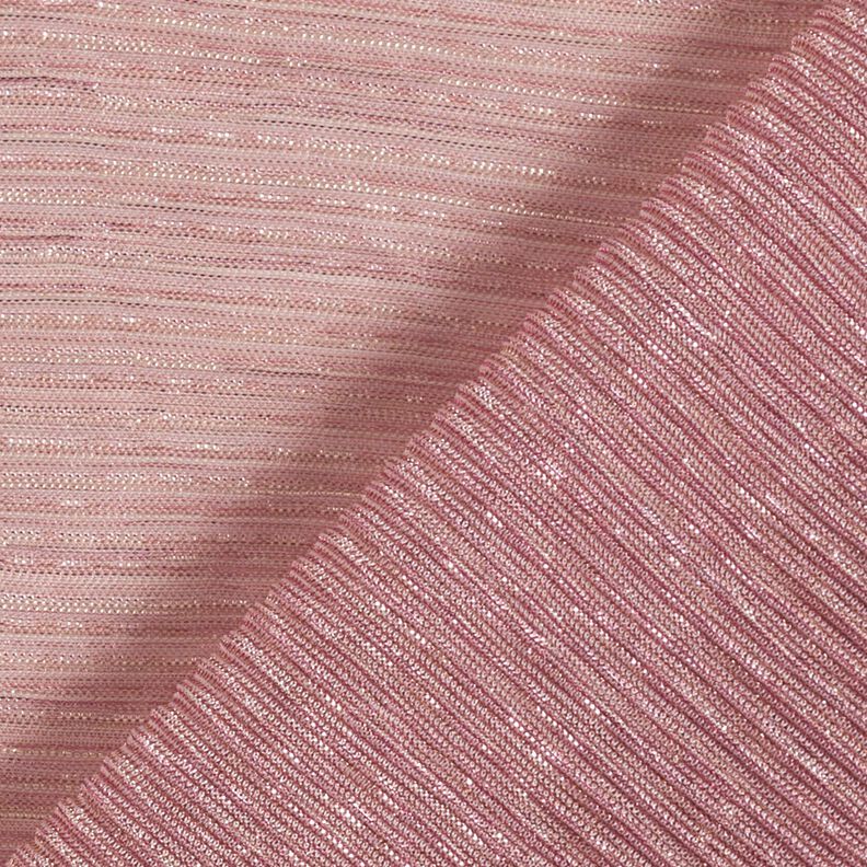 genomskinliga plissé-glitterränder – rosa,  image number 4