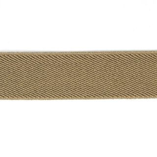 Gummiband Basic - mörkbeige, 