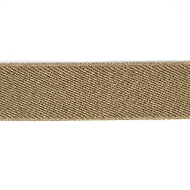 Gummiband Basic - mörkbeige, image number 1