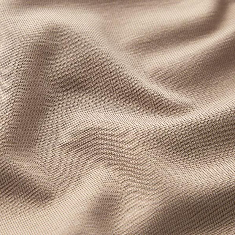 Bambus Viskosjersey Enfärgat – sand,  image number 3