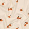 GOTS Bomullsjersey apelsiner | Poppy Fabrics – ljusbeige/karamell,  thumbnail number 2