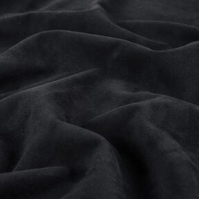 velour med sherpafoder på baksidan – svart, 