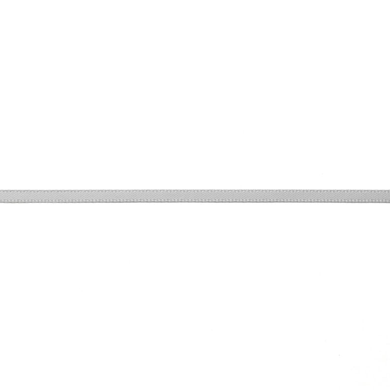 Satinband [3 mm] – ljusgrått,  image number 1