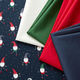 Bomullstyg Poplin Enfärgat – nattblå,  thumbnail number 4