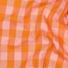 Bomullspoplin Check | Poppy Fabrics – rosa/persikofärgad,  thumbnail number 2