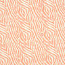GOTS French Terry Sommarsweat Zebra | Tula – ljusbeige/brandgul,  thumbnail number 1
