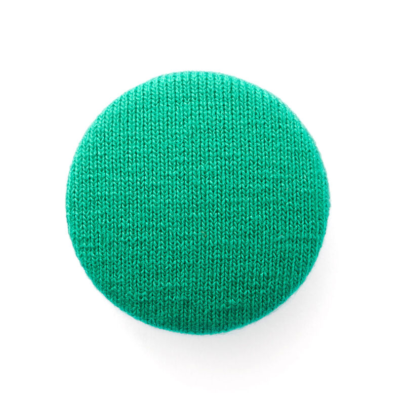 Klädd knapp, Viskosjersey Medium – gräsgrönt,  image number 1