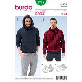 Tröja, Burda 6718, 