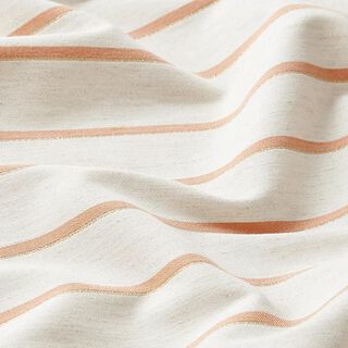 Linnelook Lurex Ränder – apricot, 