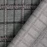 Stickad jacquard rutig – svart/vit,  thumbnail number 4