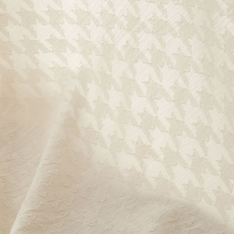 Jacquard dobby hundtandsmönster – yllevit,  image number 3