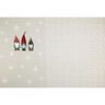 French Terry Sommarsweat Panel Tre julnissar – beige,  thumbnail number 4