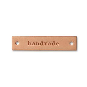 handmade-etikett [ 6 x 1,3 cm ] | Prym – natur, 