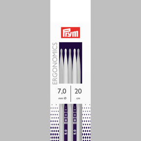 7,0 | 20 cm Strumpsticka Ergonomics | Prym, 