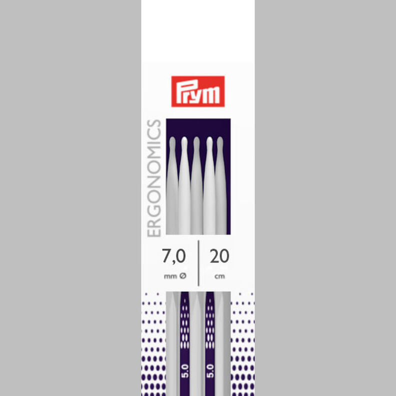 7,0 | 20 cm Strumpsticka Ergonomics | Prym,  image number 2