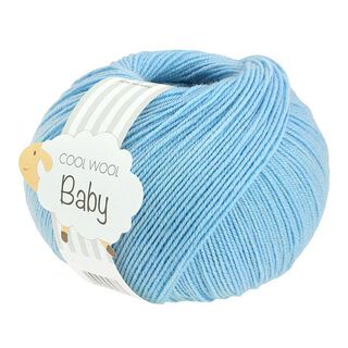 Cool Wool Baby, 50g | Lana Grossa – himmelsblå, 