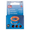 Öljetter med brickor [15 stycken | Ø 14 mm] | Prym – brandgul/silvermetallic,  thumbnail number 1