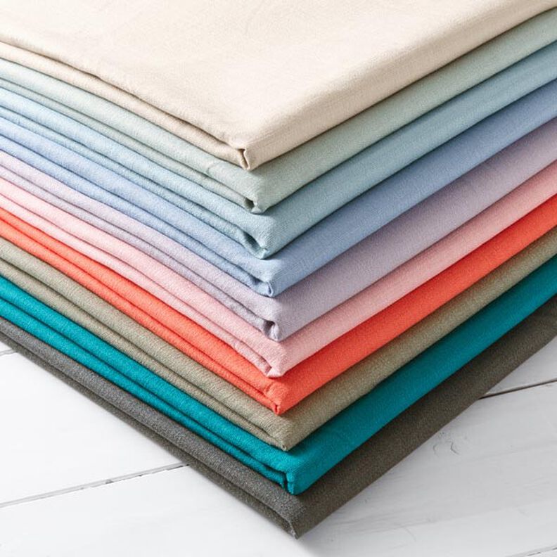 Stretch Linnetyg Mix – beige, image number 3