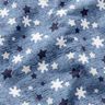 Sweatshirt Ruggad snöflingor och stjärnor Digitaltryck – blågrått,  thumbnail number 2