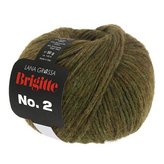 BRIGITTE No.2, 50g | Lana Grossa – mörk-oliv, 