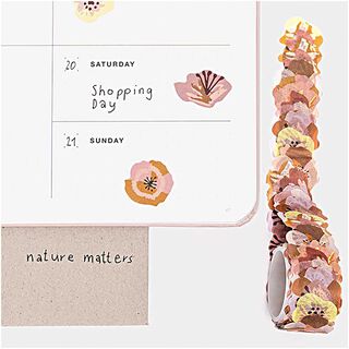 Washi-klistermärke Nature Matters [ 200 styck ] | Rico Design, 